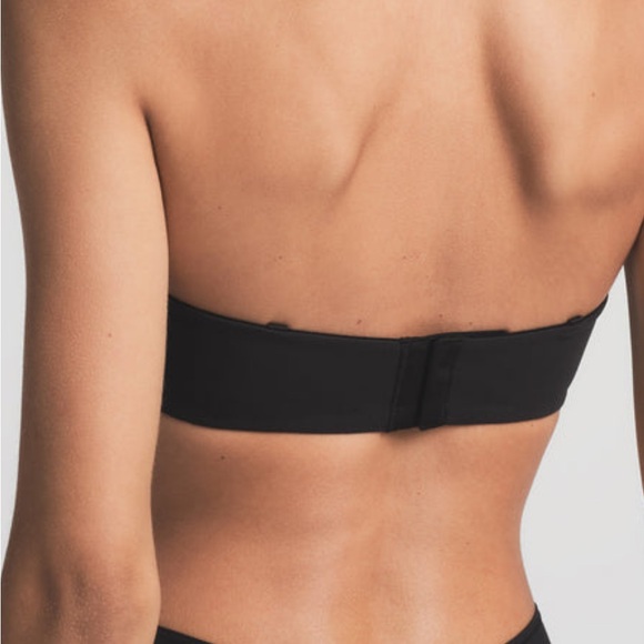 SKIMS NBW Fits Everybody Strapless Bra 34C Onyx - Picture 3 of 6